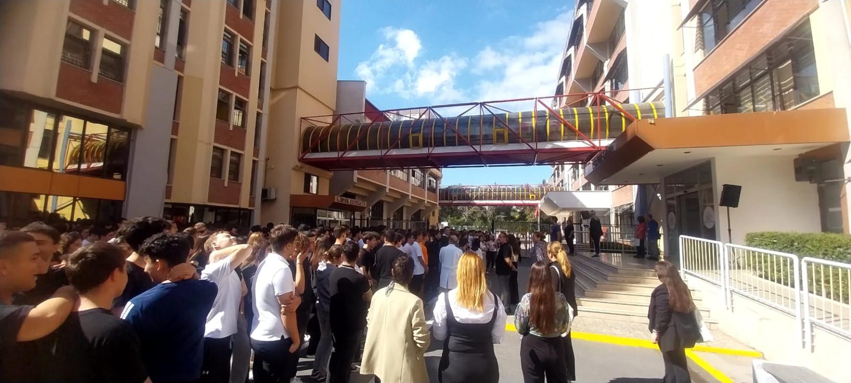 Deprem tatbikatı resmi 2